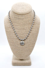 Load image into Gallery viewer, Mini Nature Flower Charm Silver Chain Necklace