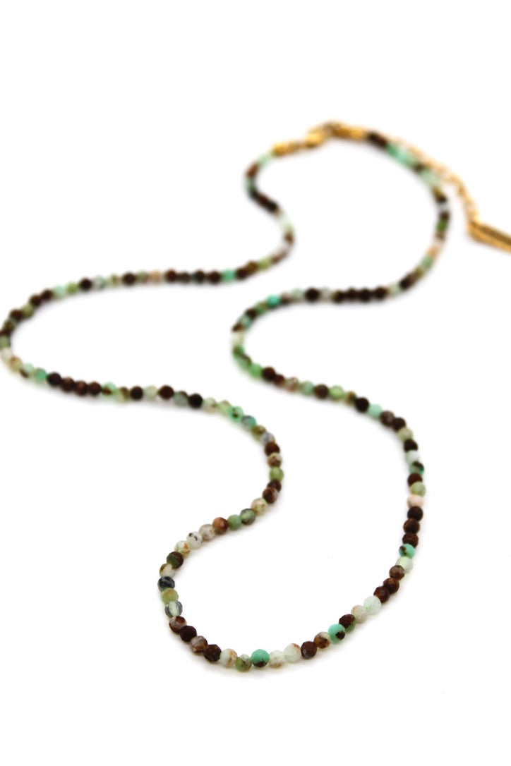 Short Australian Jade Stone Necklace - N9-200AJ