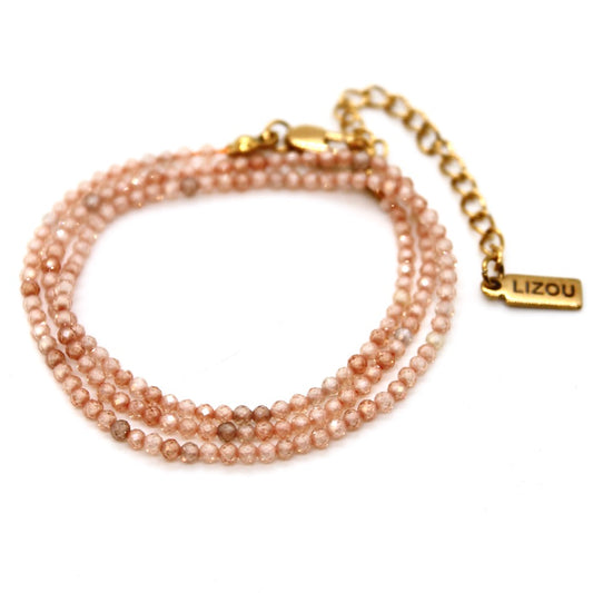 Short Zircon Stone Necklace - N9-200OZ
