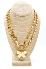 Load image into Gallery viewer, Gold Butterfly Convertible Gold Chain Necklace