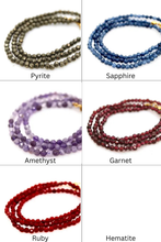 Load image into Gallery viewer, Nevada State Mini Stone Gold Charm Necklace