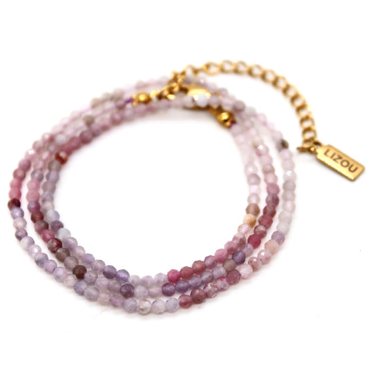 Short Gradient Stone Necklace - N9-200G2