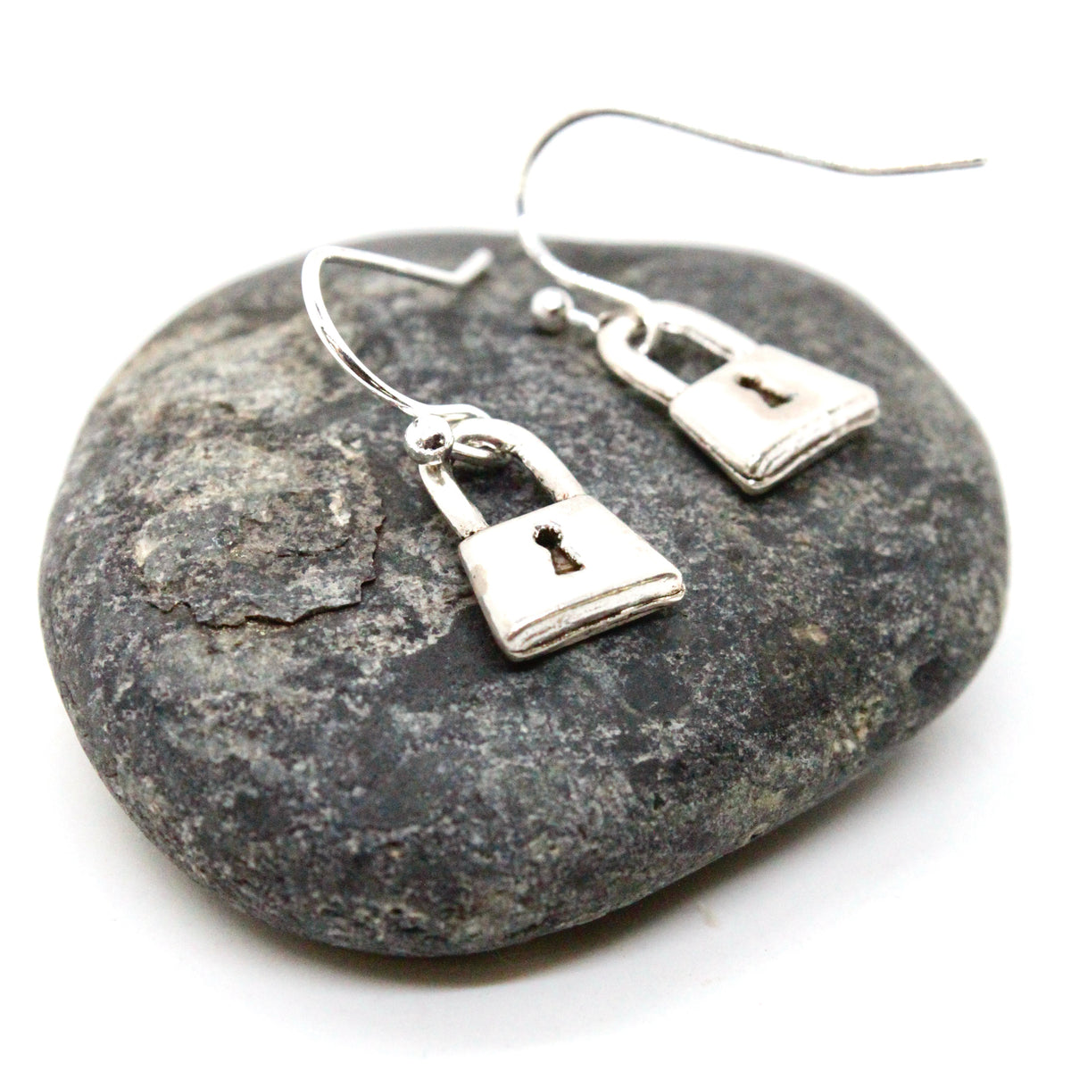 Lock and Key Small Earrings - E9-030
