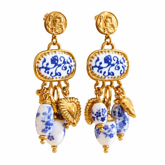 Sample Sale Item - Ceramic Earrings - SS17