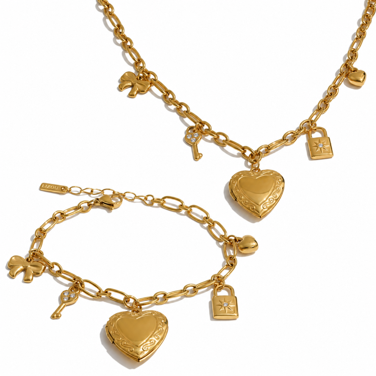 Sample Sale Item - Heart Locket Necklace - SS05