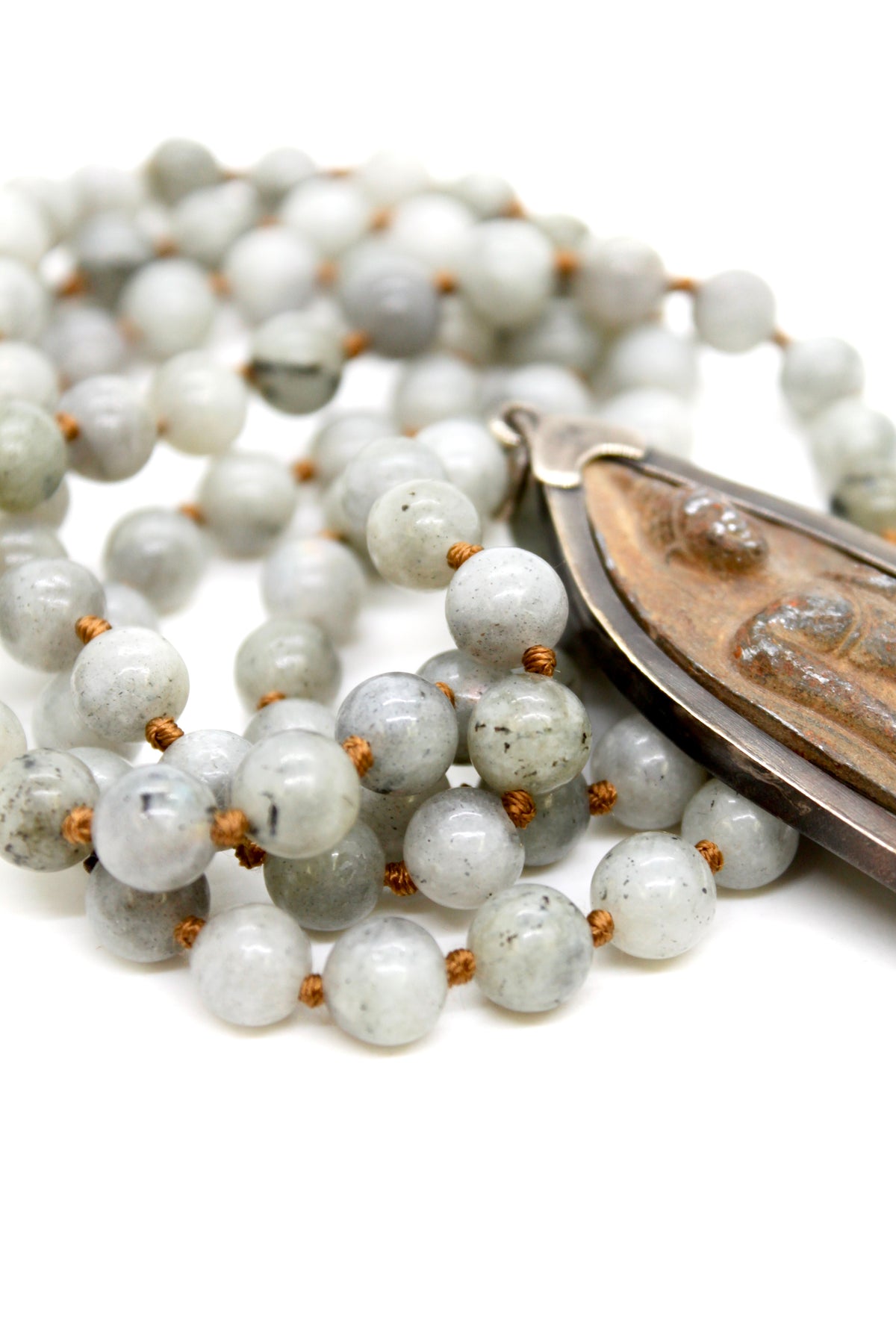 Buddha Necklace 21 - Labradorite