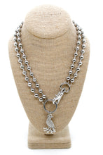 Load image into Gallery viewer, Silver Raven Convertible Silver Chain Necklace