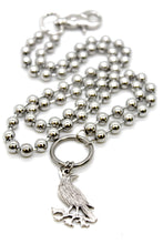 Load image into Gallery viewer, Silver Raven Convertible Silver Chain Necklace