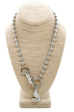 Load image into Gallery viewer, Silver Raven Convertible Silver Chain Necklace