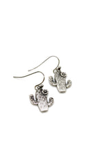 Load image into Gallery viewer, Flowering Cactus Convertible Silver Chain Necklace