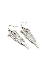 Load image into Gallery viewer, Fern Leaf Charm Convertible Silver Chain Necklace