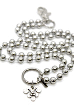 Load image into Gallery viewer, Artsy Silver Charm Convertible Silver Chain Necklace