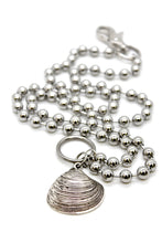 Load image into Gallery viewer, Luxury Seashell Charm Convertible Silver Chain Necklace
