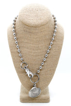 Load image into Gallery viewer, Luxury Seashell Charm Convertible Silver Chain Necklace