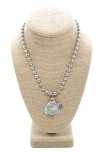 Load image into Gallery viewer, Luxury Seashell Charm Convertible Silver Chain Necklace