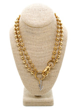 Load image into Gallery viewer, Modern Cactus Charm Convertible Gold Chain Necklace