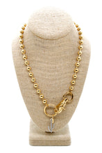 Load image into Gallery viewer, Modern Cactus Charm Convertible Gold Chain Necklace