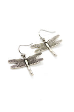 Load image into Gallery viewer, Small Dragonfly Charm Convertible Gold Chain Necklace