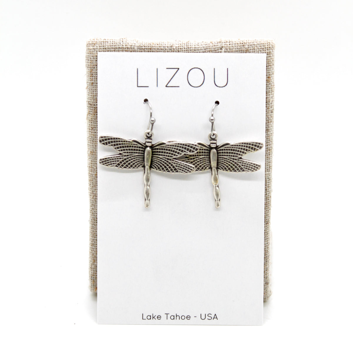 Small Dragonfly Charm Earrings - E9-22462