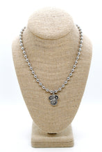 Load image into Gallery viewer, Coral Reef Charm Convertible Silver Chain Necklace