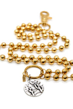 Load image into Gallery viewer, Desert Cactus Night Charm Convertible Gold Chain Necklace