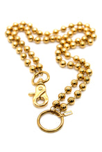 Load image into Gallery viewer, Plain Convertible Gold Chain Necklace
