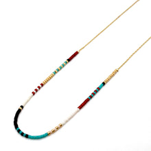 Load image into Gallery viewer, Japanese Seed Bead Necklace - Seeds Collection- N8-002
