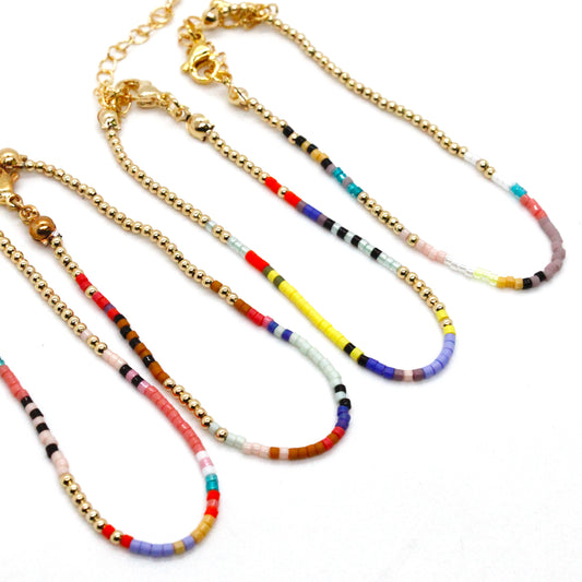 Miyuki Seed Bead Bracelet - Seeds Collection- B8-001