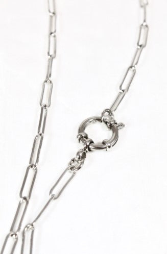 Simple Silver Chain -French Flair Collection- N2-994