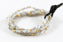 Load image into Gallery viewer, Delicate Crystal Mini Stack Bracelet - BC-025
