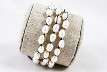 Load image into Gallery viewer, Hand Knotted Convertible Crochet Bracelet, Necklace, or Headband, Freshwater Pearls - WR-063