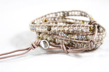 Load image into Gallery viewer, Darling - Crystal and Semi Precious Stone Mix Wrap Bracelet
