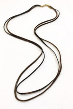 Load image into Gallery viewer, Simple Leather Band Necklace -The Classics Collection- N2-938
