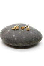 Load image into Gallery viewer, Geometrical Combo Mini Stud Earrings 2 pairs - E3-002