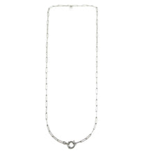Load image into Gallery viewer, Stainless Steel Silver Long Chain Necklace -French Flair Collection- N2-2140
