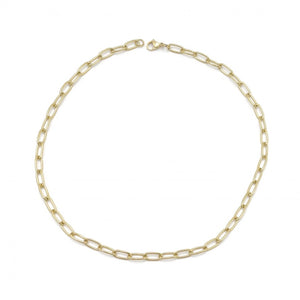 Simplicity is Best 24K Gold Plate Chain Necklace -French Flair Collection- N2-2149