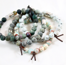 Load image into Gallery viewer, Chunky Stone Stack Bracelet - BL-M28
