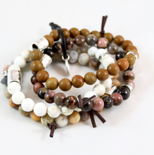 Load image into Gallery viewer, Chunky Stone Stack Bracelet - BL-M51
