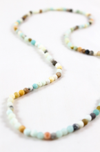 Load image into Gallery viewer, Amazonite Stretch Short Necklace or Bracelet - NS-AZ
