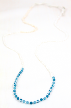 Load image into Gallery viewer, Hand Knotted Convertible Crochet Bracelet or Necklace, Crystals and Stones Mix - WR5-Galadriel