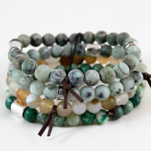 Load image into Gallery viewer, Chunky Stone Stack Bracelet - BL-M37
