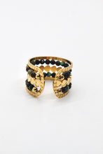 Load image into Gallery viewer, African Turquoise and Tiny Heart Ring - French Flair Collection - R1-023