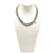 Load image into Gallery viewer, Pyrite Long Necklace or Bracelet -French Flair Collection- N2-2183
