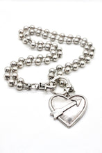 Load image into Gallery viewer, Silver Heartto Wear Short or Long -The Classics Collection- N2-1012

