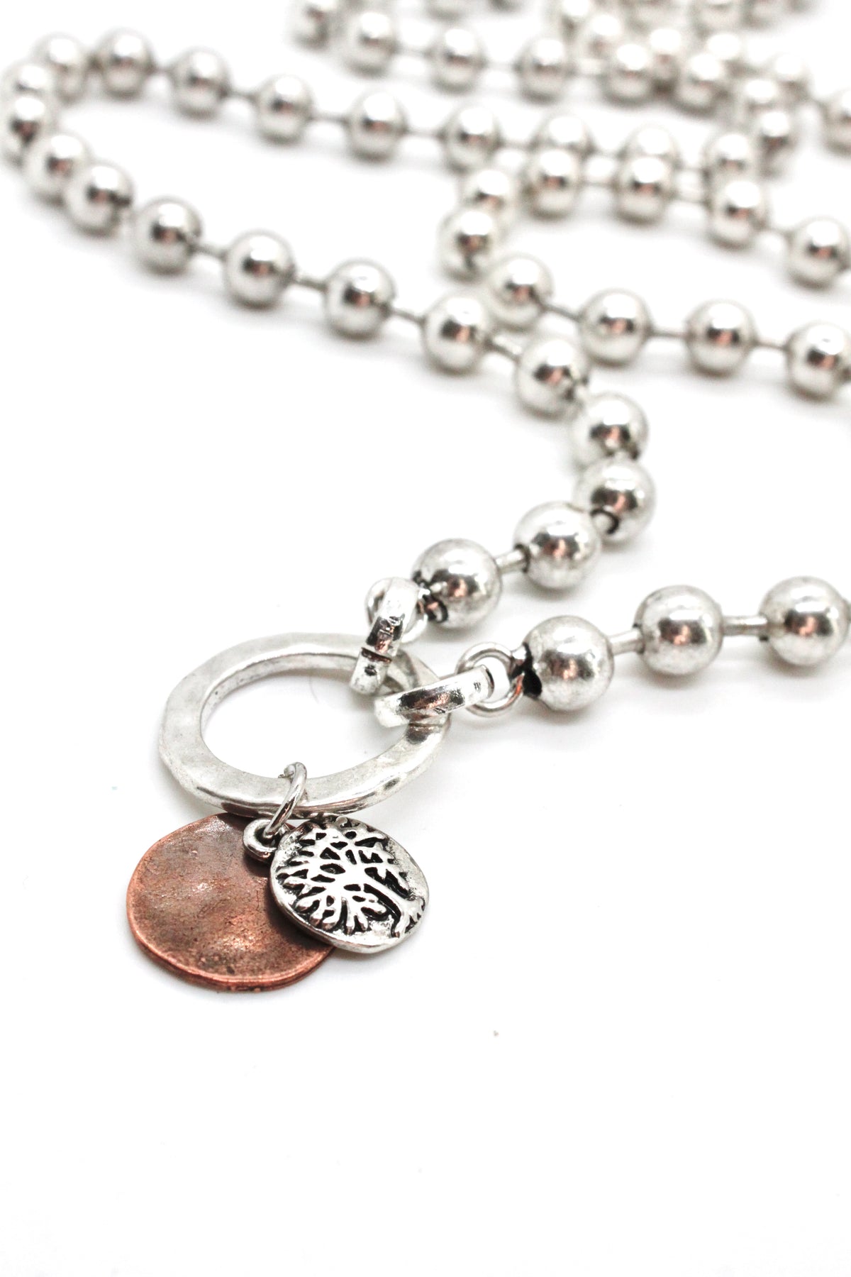 Nature Tree on Brass to Wear Short or Long -The Classics Collection-