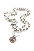 Load image into Gallery viewer, Dark Spiral Necklace to Wear Short or Long -The Classics Collection-