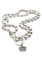 Load image into Gallery viewer, Queen Crown Necklace to Wear Short or Long -The Classics Collection- N2-1020