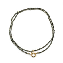 Load image into Gallery viewer, Faceted Pyrite Necklace or Bracelet -French Flair Collection- N2-2060
