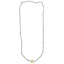 Load image into Gallery viewer, Mini African Turquoise Faceted Long Necklace or Bracelet -French Flair Collection- N2-2079