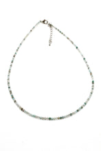 Load image into Gallery viewer, Mini Faceted Semi Precious Stone Necklace - NS-003
